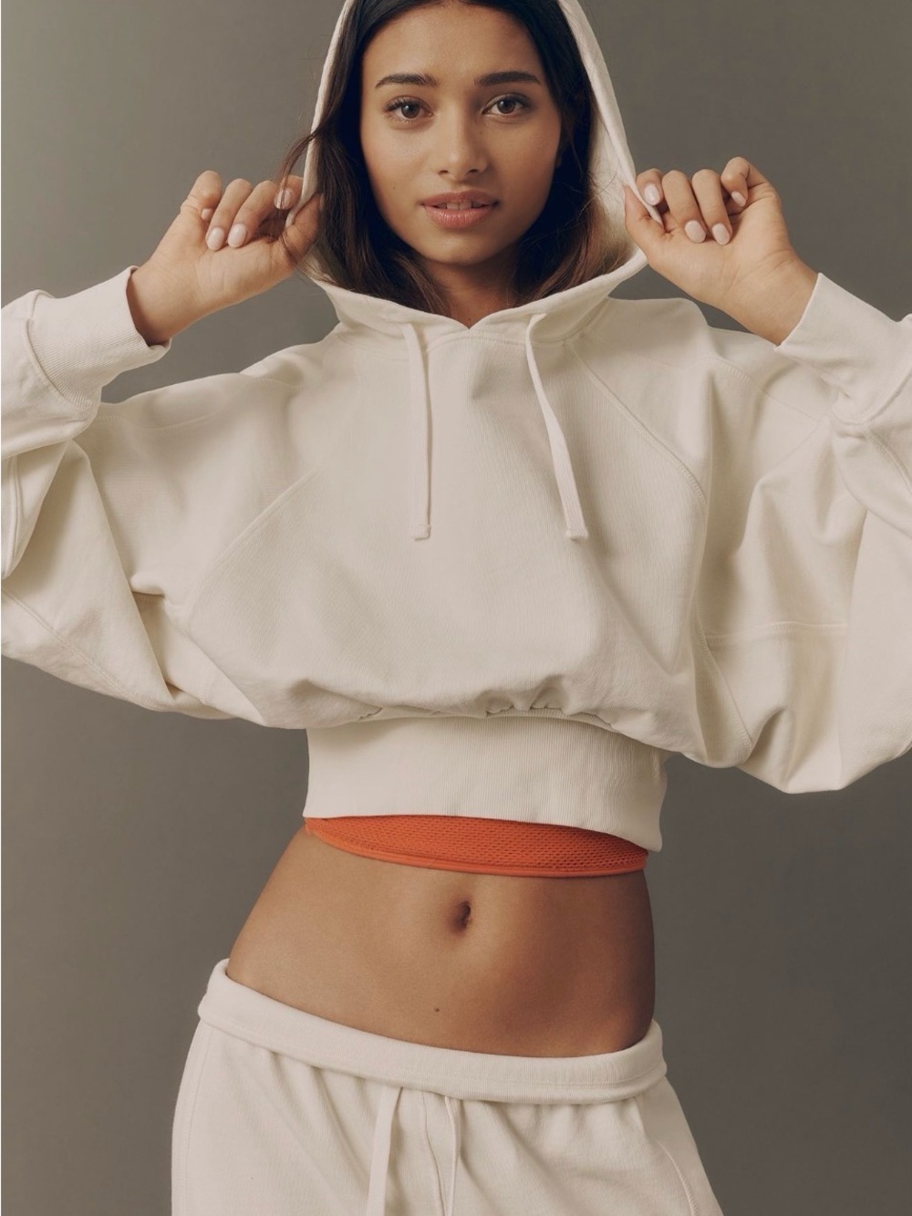NWT Daily Practice Washed to Shore Cotton
Cropped Sweatshirt